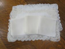 White placemats lace for sale  Morehead City