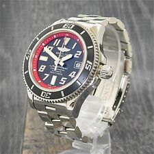 Relógio masculino automático Breitling SuperOcean 42 A17364 S. aço #W343 Rise-on comprar usado  Enviando para Brazil
