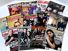 Lote de 13 revistas de guitarra e entretenimento Beatles Queensryche Nuno Rush X-Files comprar usado  Enviando para Brazil