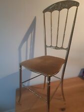 Brass chair high for sale  Shipping to Ireland