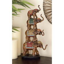 Brown polystone elephant for sale  USA