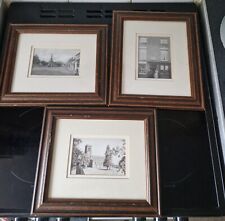 Three framed old for sale  BROSELEY