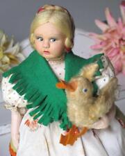 Antique felt doll for sale  Shipping to Ireland