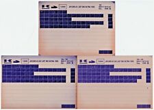 N.3 microfiche catalogo usato  Messina