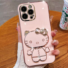 Usado, Linda funda a prueba de golpes de Hello Kitty con dibujos animados para iPhone 15 14 Pro Max 13 12 11 XS XR segunda mano  Embacar hacia Argentina