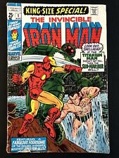 Usado, Cómic Ironman King Size especial #1 Marvel Comics Edad de Bronce primera impresión justo/bueno segunda mano  Embacar hacia Argentina