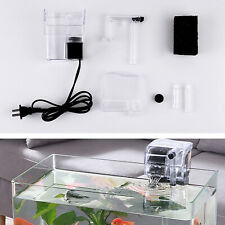 Used, Aquarium Fish Tank Hang On External Oxygen Pump Water Filter Mini Waterfall for sale  Shipping to South Africa