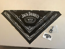 Usado, NOVO JACK DANIELS Nº Antigo Cachecol 7 Bandana Daniel's com abridor de garrafa e adesivo comprar usado  Enviando para Brazil