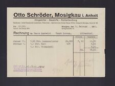 Mosigkau rechnung 1941 gebraucht kaufen  Leipzig