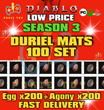 D4 Diablo 4 Temporada 3 100x DURIEL UBER DURIEL "EGG + SHARD 200x200" ENTREGA RÁPIDA comprar usado  Enviando para Brazil