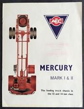 Aec mercury ton for sale  LEICESTER