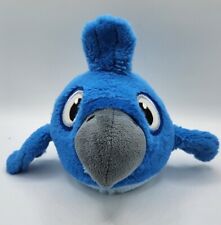 Peluche de 6"" Angry Birds Rio Azul Guacamayo de la Commonwealth sin sonidos, usado segunda mano  Embacar hacia Argentina