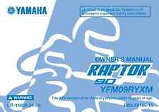 Yamaha owners manual for sale  Lexington