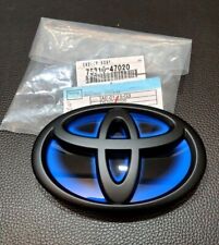 TOYOTA HYBRID MATT BLACK LOGO EMBLEM BADGE FOR GRILLE TOYOTA PRIUS 2009  for sale  Shipping to South Africa