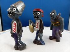 Usado, Juego de 3 figuras de acción de juguete de Plants vs Zombies para niños tapas de pastel fiesta regalo segunda mano  Embacar hacia Argentina