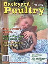 Backyard poultry magazine for sale  Lexington
