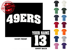 Graphic shirt 49ers for sale  South Bend