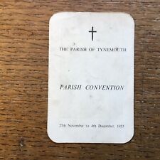 Tynemouth parish convention for sale  PRESTEIGNE