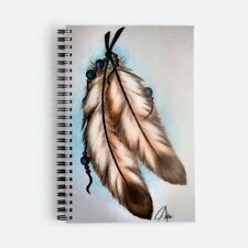 Southwestern Feathers - Caderno de arte personalizado, diário ou caderno de esboços comprar usado  Enviando para Brazil