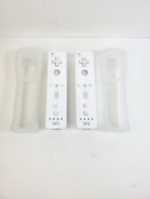 Nintendo Wii Controllers Two OEM RVL-003 Official Genuine White Working & Tested for sale  Shipping to South Africa