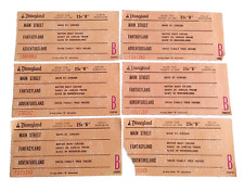 Vintage disneyland tickets for sale  Columbia
