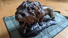 Lion rugissant statue d'occasion  La Baule-Escoublac