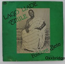 LAGO LIADE EMILE Folklore Bete CASI COMO NUEVO VINILO Afro Funk Costa de Marfil LP Africano segunda mano  Embacar hacia Argentina