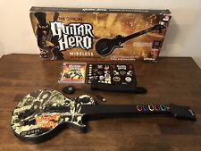 Controlador inalámbrico Guitar Hero Les Paul Ps3 con correa/dongle/juego (Leer desc) segunda mano  Embacar hacia Mexico