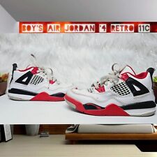 Air Jordan Fire Vermelho 4s Retrô - Infantil - Tamanho 10c - Nike Air - Sem Caixa, usado comprar usado  Enviando para Brazil
