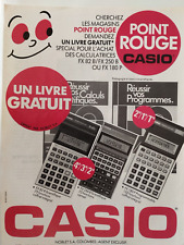 Casio vintage calculator d'occasion  Orleans-