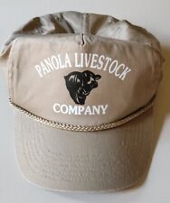 Chapéu Snapback Vintage Cattleman Panola Livestock Company com Fio comprar usado  Enviando para Brazil
