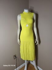 Elegante Vestido Bebe Amarillo Talla XS...en Buen Estado... sin manchas ni... segunda mano  Embacar hacia Argentina