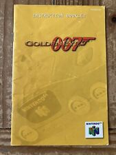 Usado, Nintendo 64 Golden Eye 007 | Folheto de instruções comprar usado  Enviando para Brazil