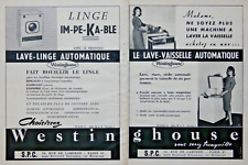 1962 westinghouse press d'occasion  Expédié en Belgium