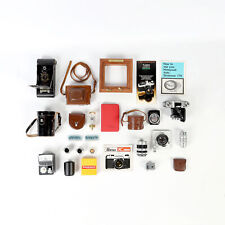 Lote de cámaras fotográficas y accesorios vintage (Kodak, Ensign, Berthoit, Pentax) segunda mano  Embacar hacia Mexico