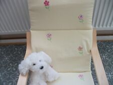 IKEA "KIDS" POANG CHAIR COMPLETE REPLACEMENT PAD/COVER WASHABLE  till salu  Toimitus osoitteeseen Sweden