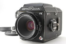Zenza Bronica EC-TL Black Body + Nikkor-P.C 75mm f/2.8 + 6x4.5 Film Back JP E408, used for sale  Shipping to Canada