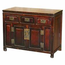 Used, VINTAGE CHINESE CABINET CUPBOARD SIDEBOARD LACQUERED CARVED AND DETAILED PIECE for sale  Shipping to South Africa