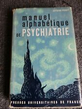 Manuel alphabetique psychiatri d'occasion  Toulon-