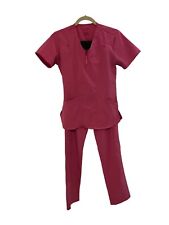 Unique Scrubs Medical Pink Scrub Set Size Small Top & Bottom for sale  Shipping to South Africa