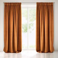 Rust brown curtain for sale  BRADFORD