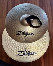 Usado, Platillos de banda Zildjian Avedis 14" 36 cm planeta Z con correas-1 par segunda mano  Embacar hacia Argentina