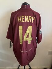 Camisa masculina retrô remake Arsenal FC Thiery Henry 2005/2006 tamanho extra grande comprar usado  Enviando para Brazil