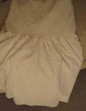 Cream double valance for sale  MUSSELBURGH