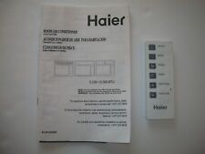 Haier Room Air Conditioner 5,000-12,000 BTU Use Care Guide Manual and Remote for sale  Shipping to South Africa