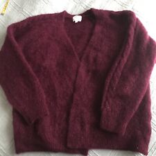 Gilet mohair bordeaux d'occasion  Paris XIV