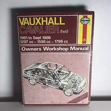 Haynes vauxhall cavalier for sale  WIRRAL