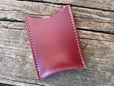 Minimalist leather card for sale  Saxonburg