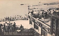 Usado, CANDLEWOOD LAKE, CT, RELÓGIOS DE MULTIDÃO CORRIDA DE BARCO A MOTOR, COLÓTIPO PUB 1930-40s comprar usado  Enviando para Brazil
