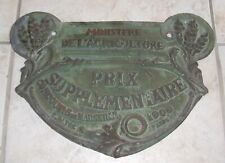 Ancienne grande plaque d'occasion  Frontenex